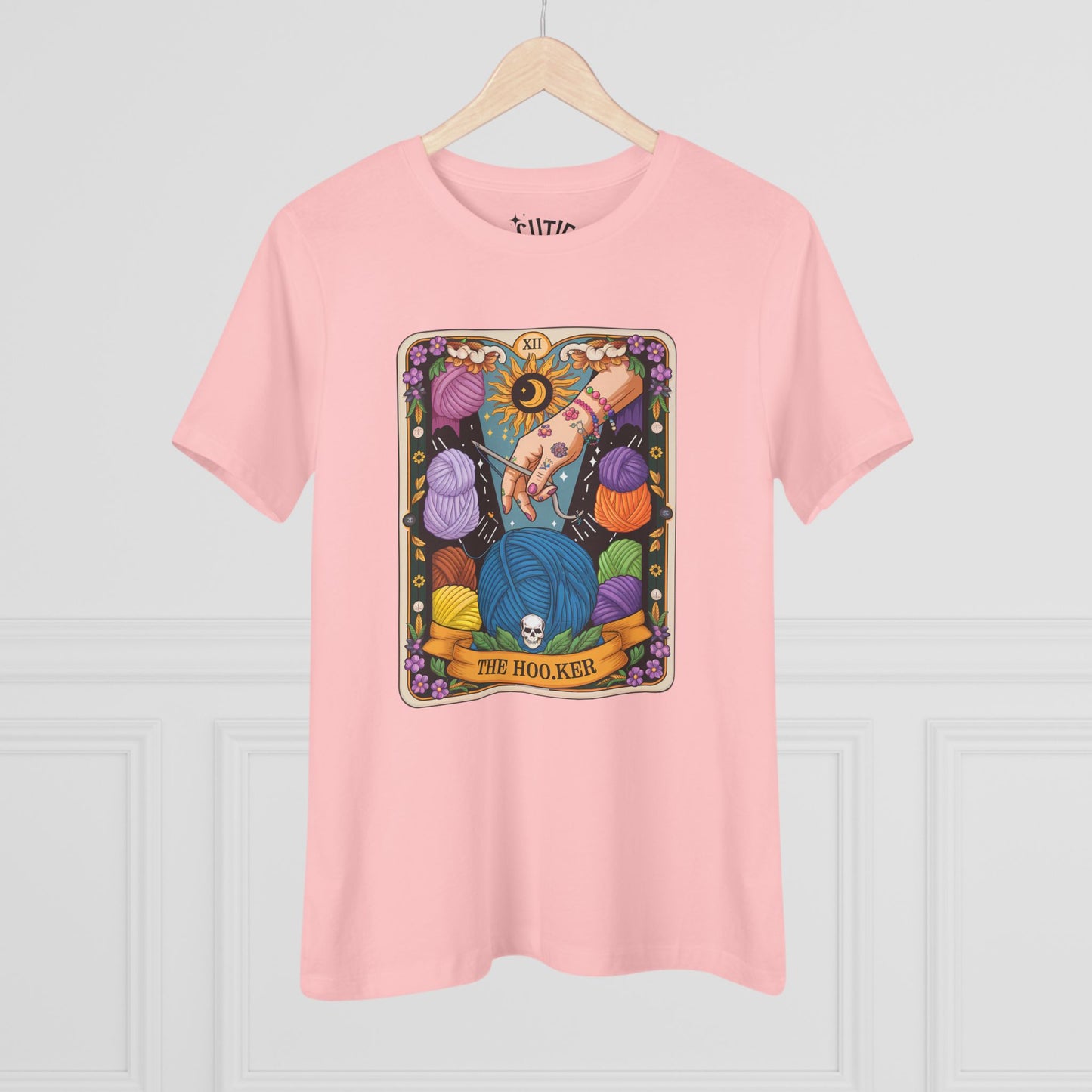 Crochet Tee - The Hooker Tarot Card Shirt