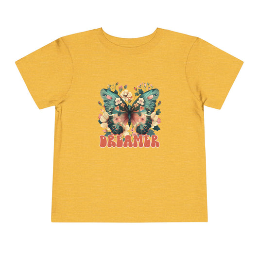 Boho Butterfly Toddler Tee - Dreamer