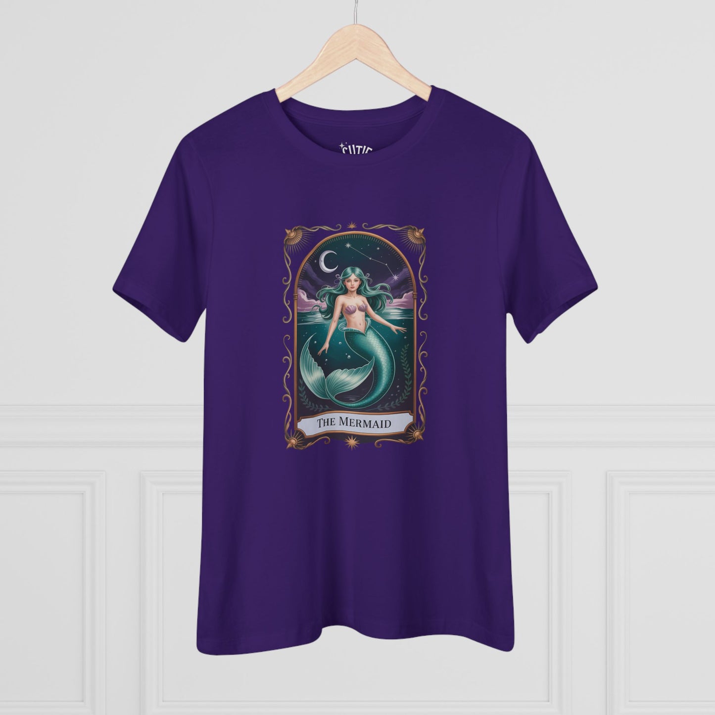 Mermaid Tarot Card Shirt, Women's Tee