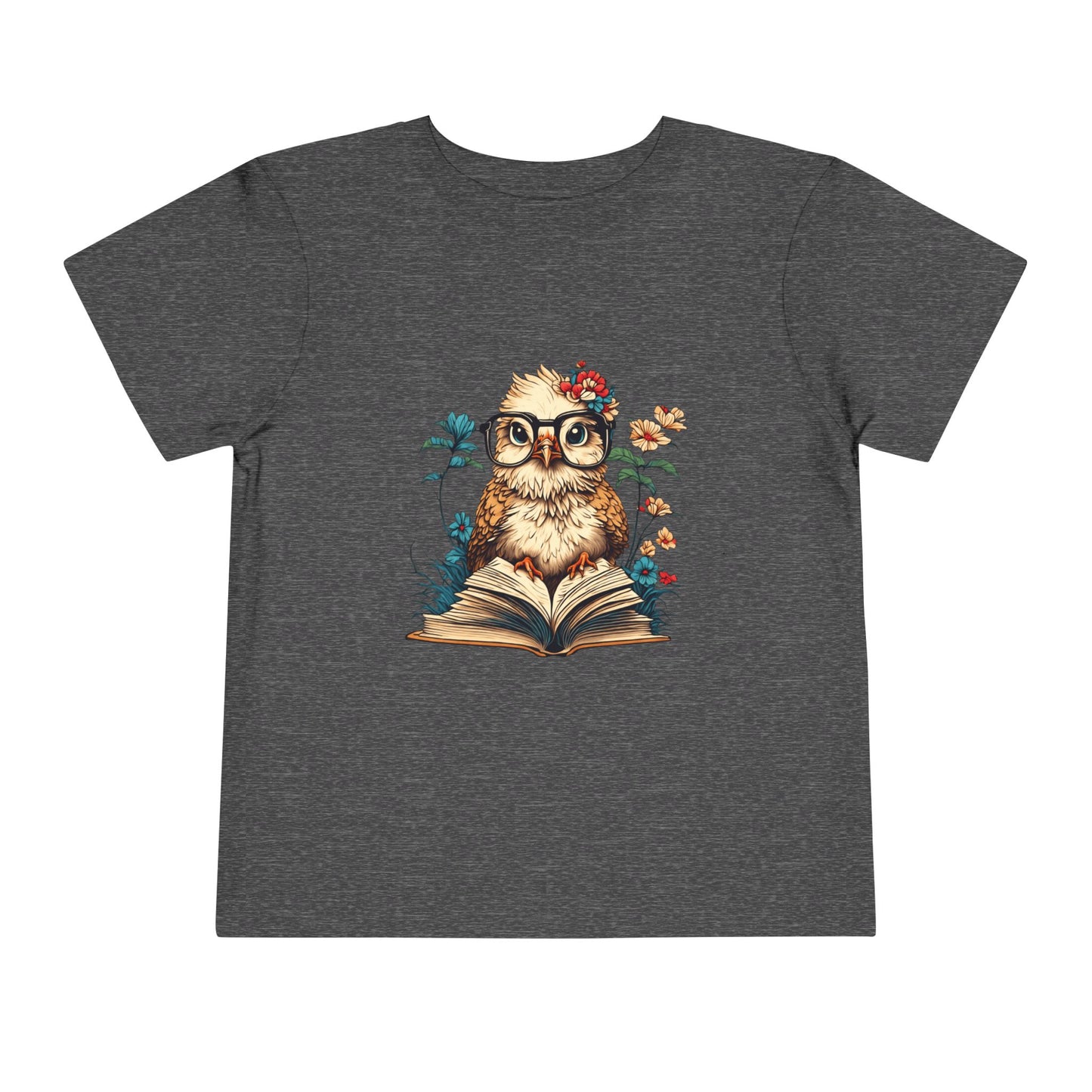 Owl Reading Toddler Tee