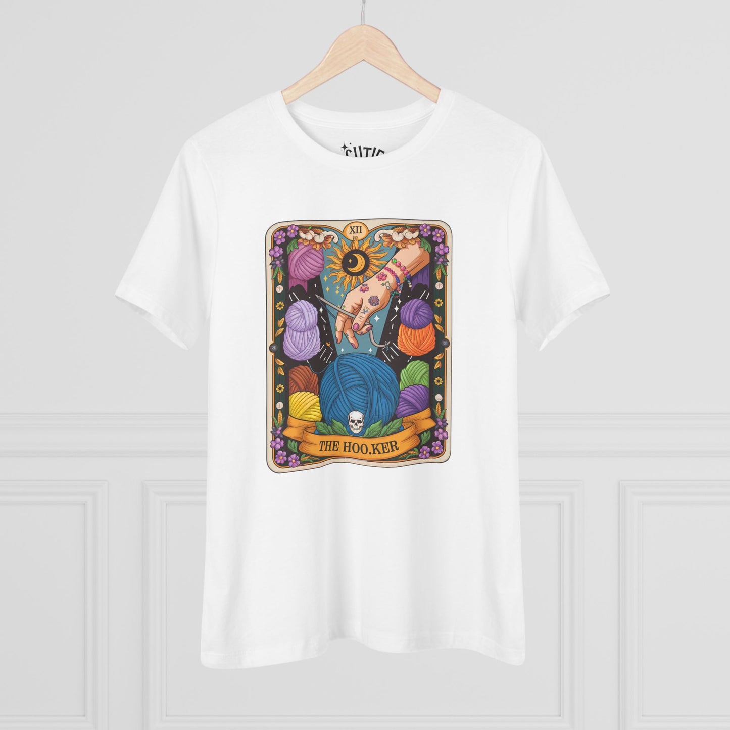 Crochet Tee - The Hooker Tarot Card Shirt