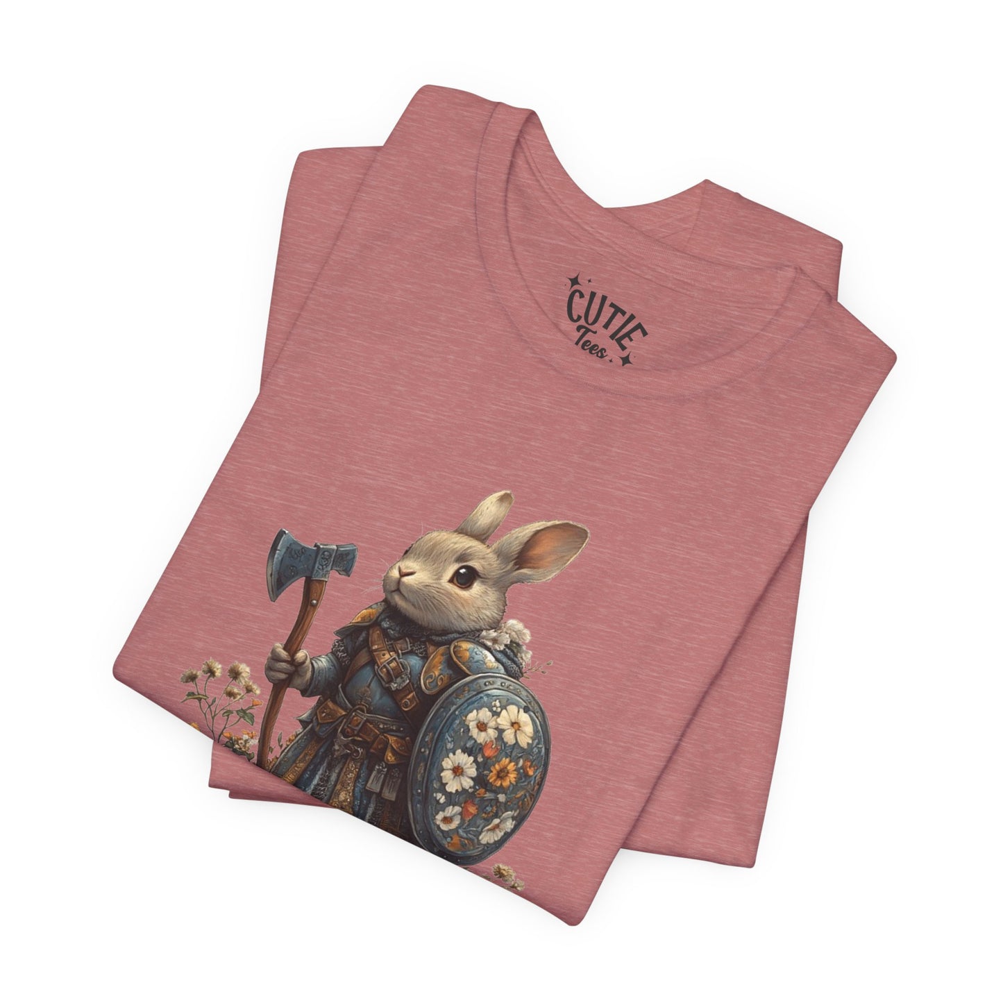 Warrior Rabbit Tee | Perfect for Animal Lovers, Gifts, Casual Wear, the Great Outdoors, and the Adventurous Spirit