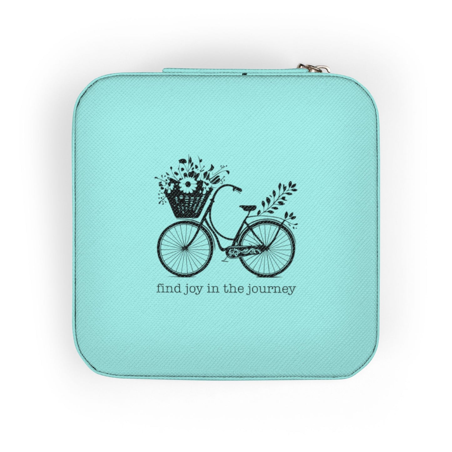Bicycle Jewelry Travel Case, Find Joy in the Journey