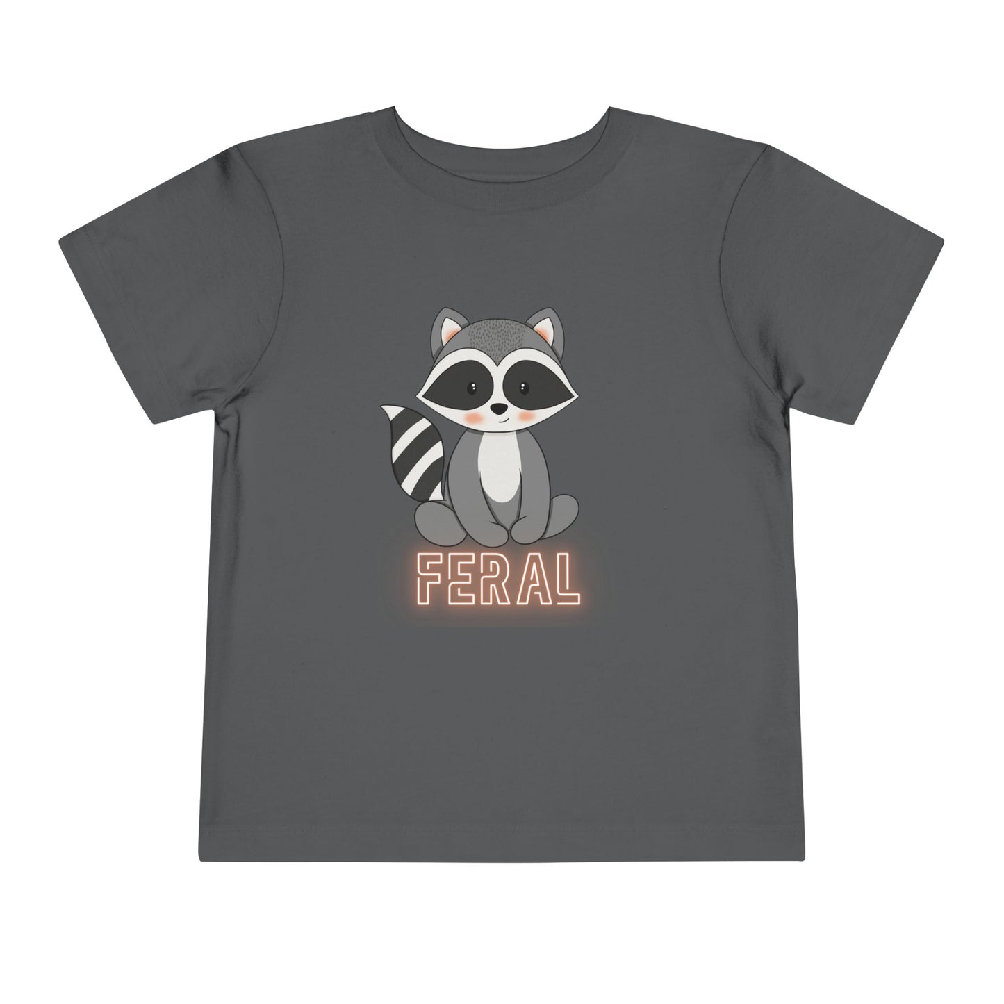 Feral Baby Raccoon Funny Toddler Tee