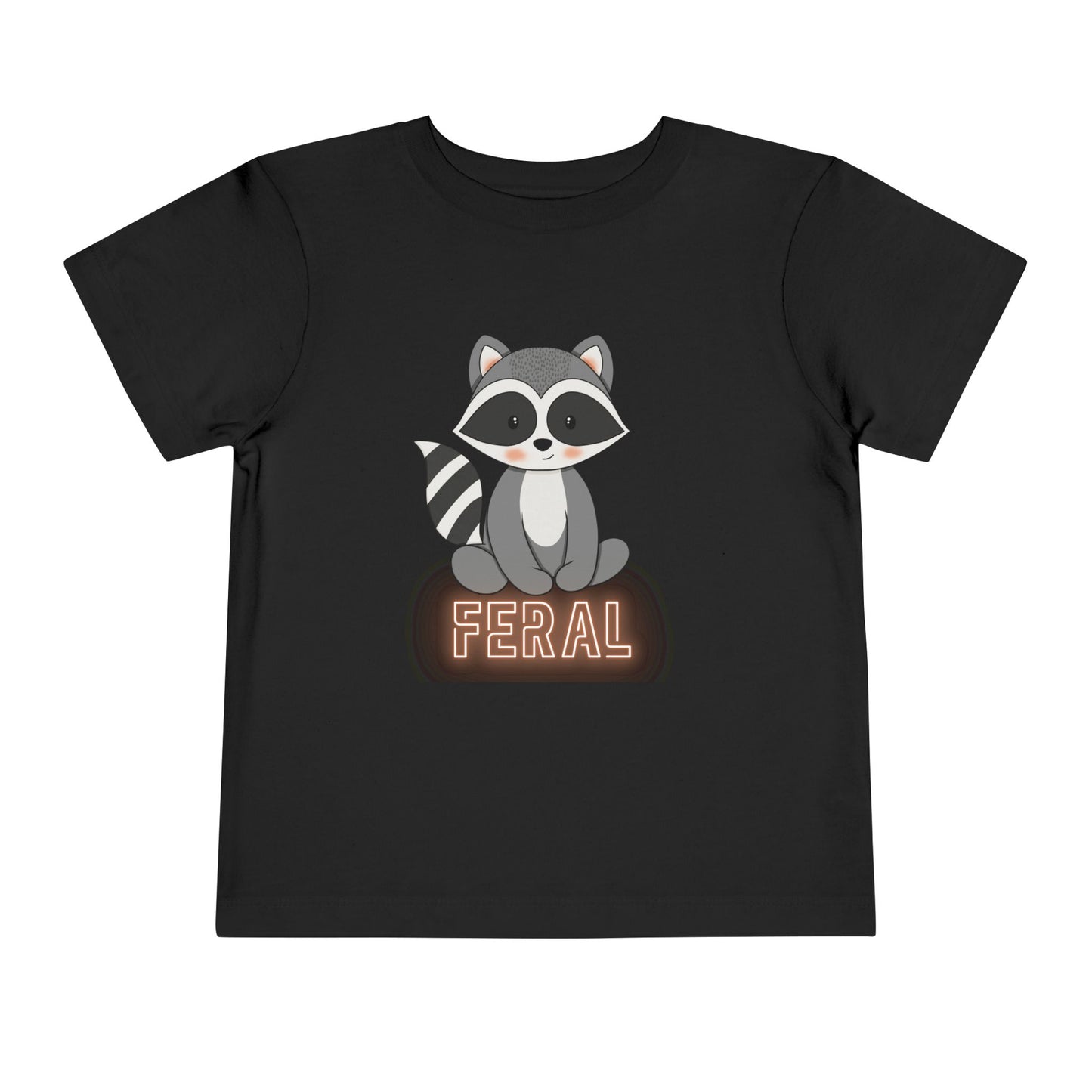 Feral Baby Raccoon Funny Toddler Tee