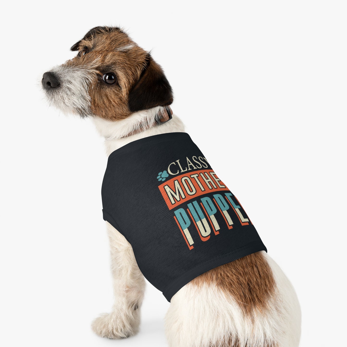 Classy Mother Pup Pet Tank Top - Stylish Dog Apparel