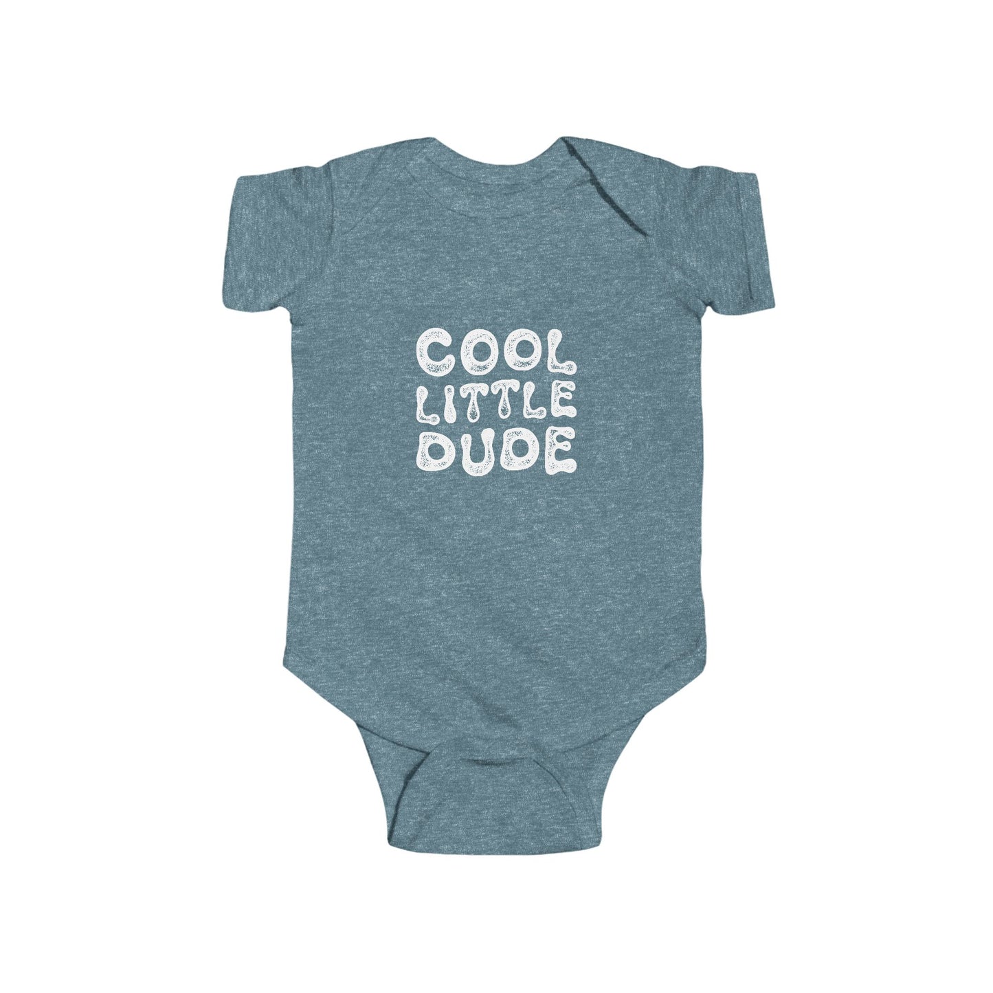 Cool Little Dude Baby Onesie - Retro Design - Baby Shower Gift