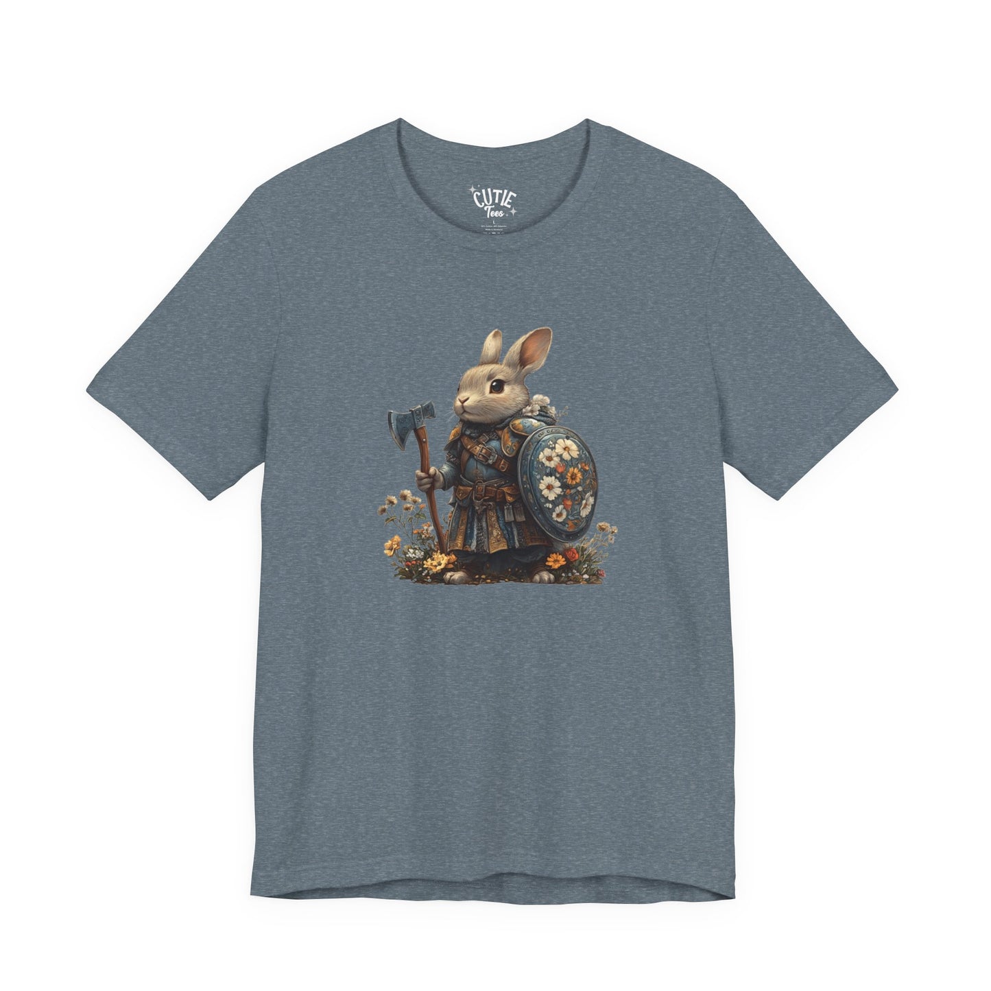Warrior Rabbit Tee | Perfect for Animal Lovers, Gifts, Casual Wear, the Great Outdoors, and the Adventurous Spirit