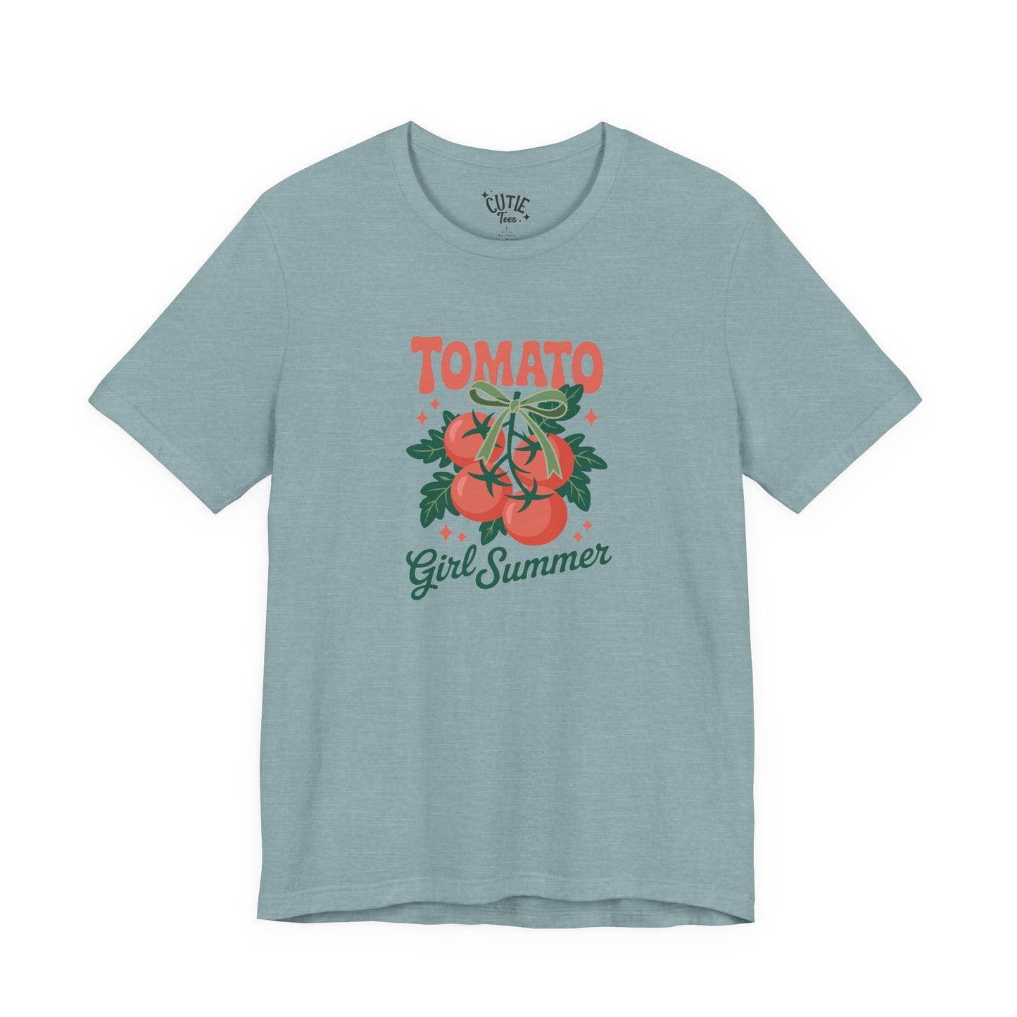Tomato Girl Summer Tee, Unisex Casual T-Shirt, Summer Vibes Top, Gardening Gift, Trendy Apparel for Women