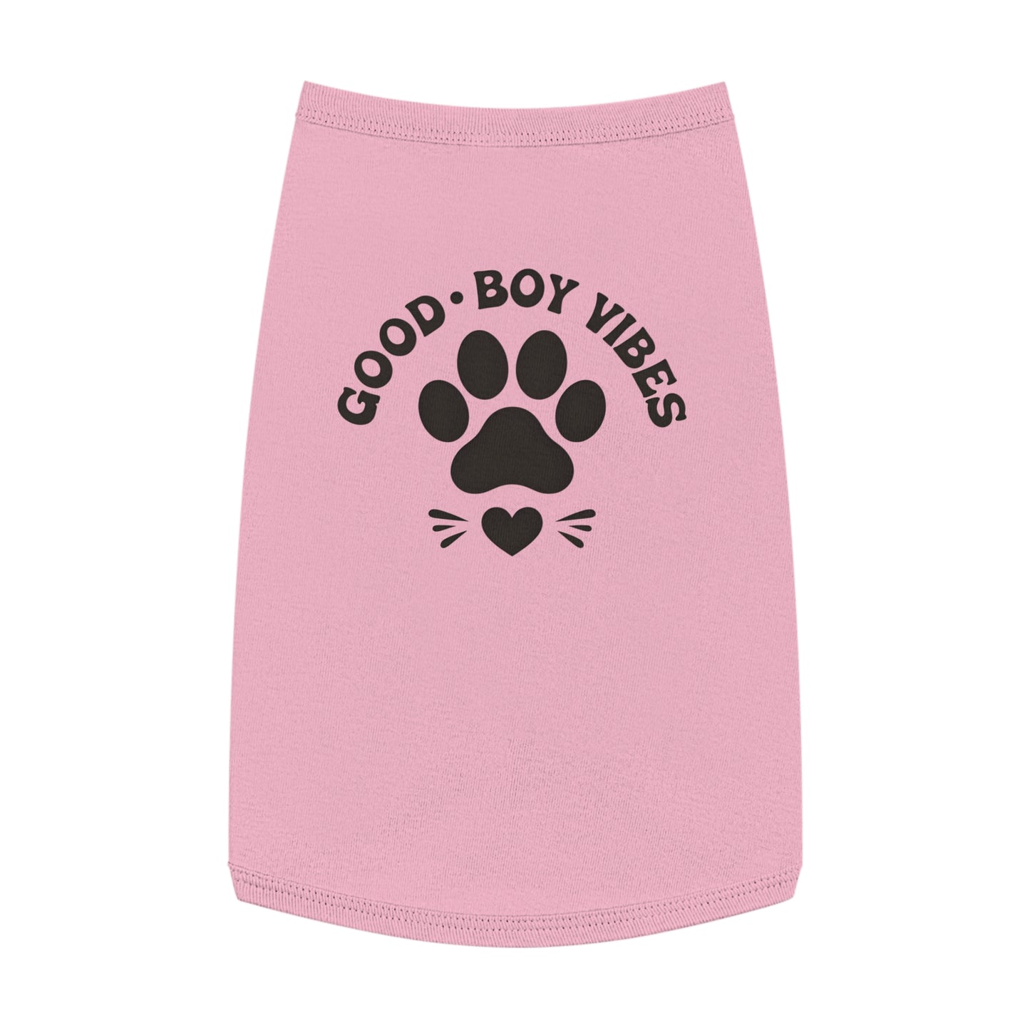 Good Boy Vibes Pet Tank Top, Cute Dog Shirt, Pet Apparel, Dog Lover Gift, Summer Pet Fashion, Gifts for Pet Owners