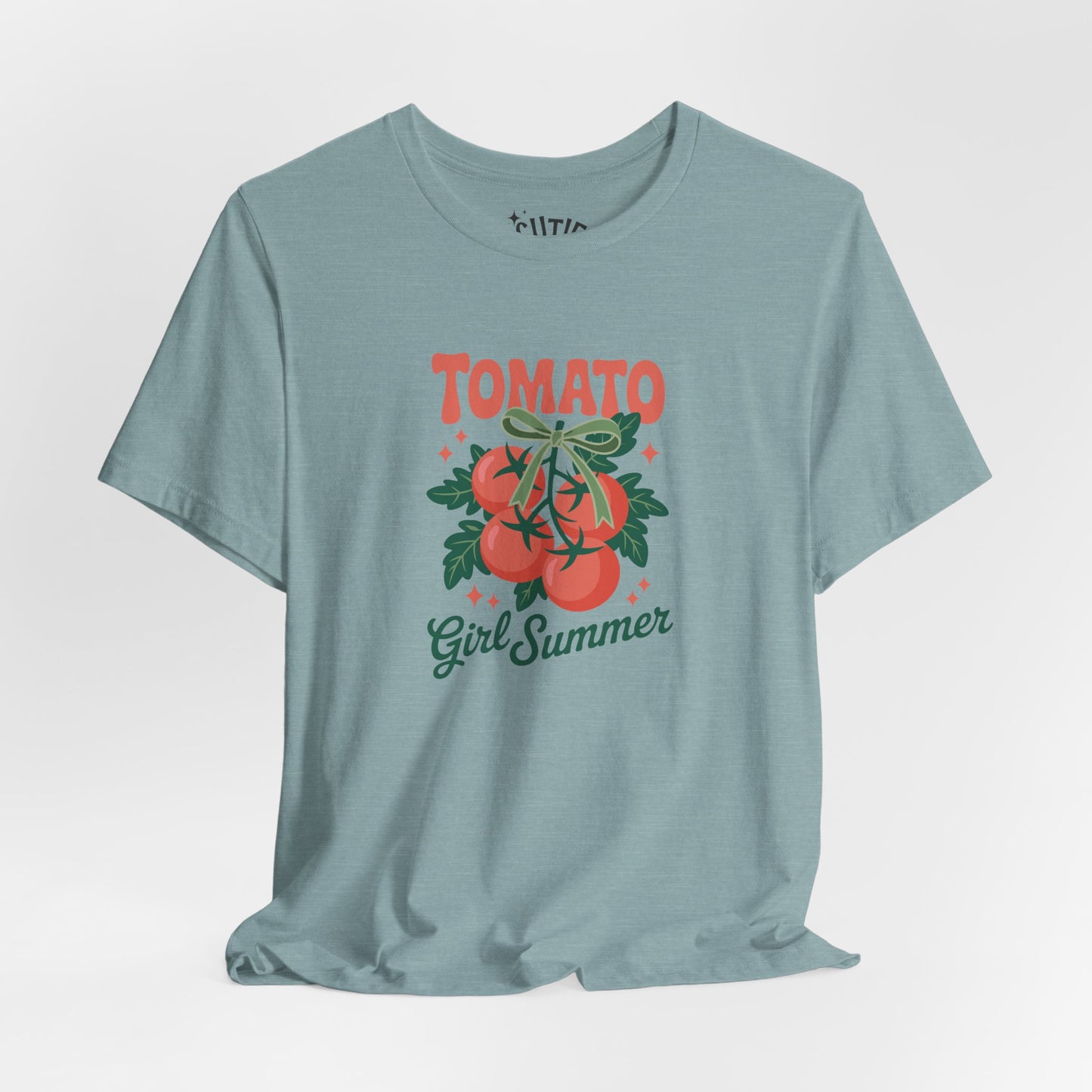Tomato Girl Summer Tee, Unisex Casual T-Shirt, Summer Vibes Top, Gardening Gift, Trendy Apparel for Women