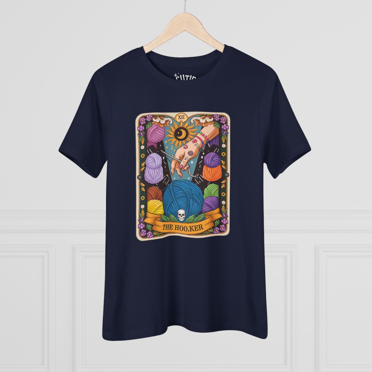 Crochet Tee - The Hooker Tarot Card Shirt