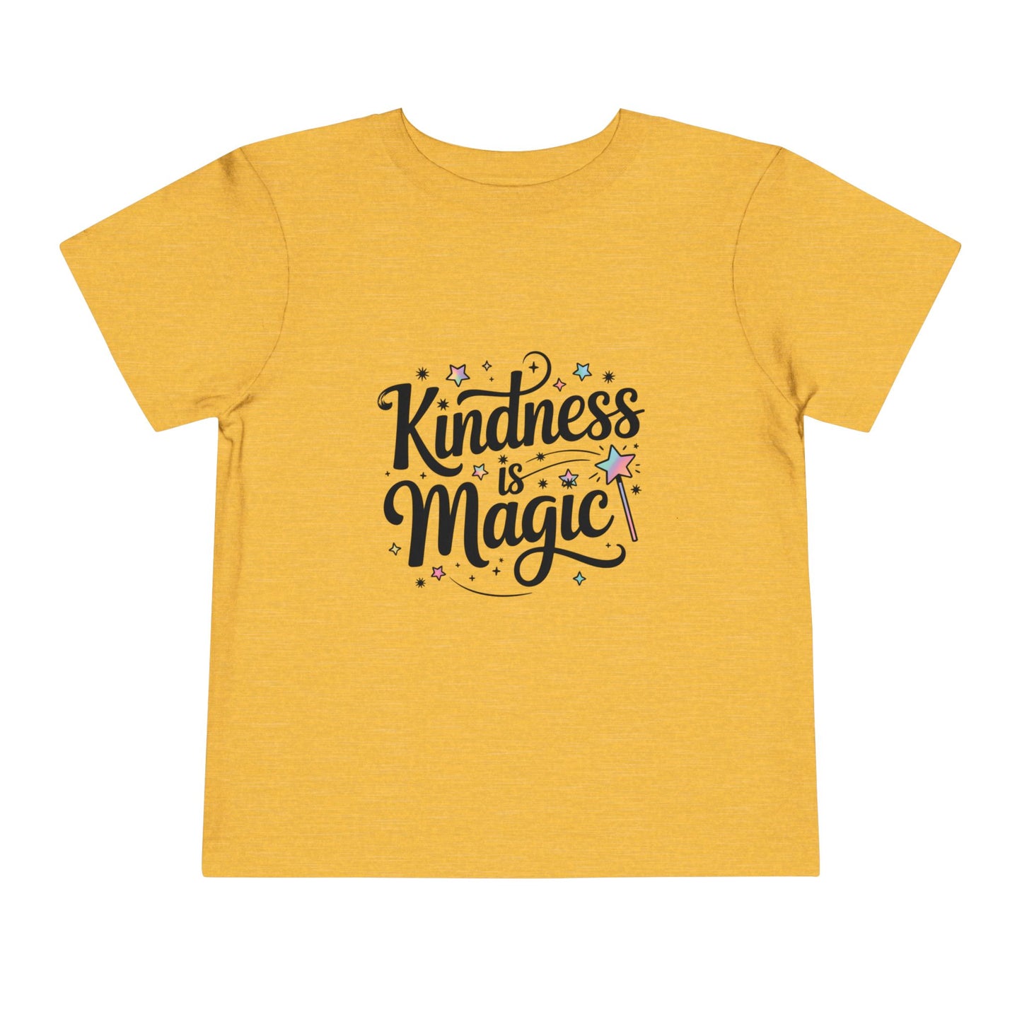 Toddler Tee - Kindness is Magic, Magic Wand & Positive Vibes