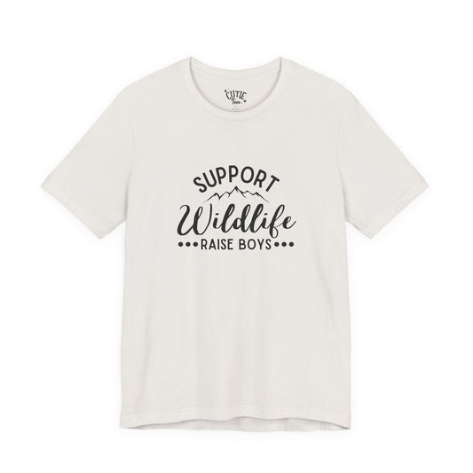 Support Wildlife Raise Boys T‑Shirt