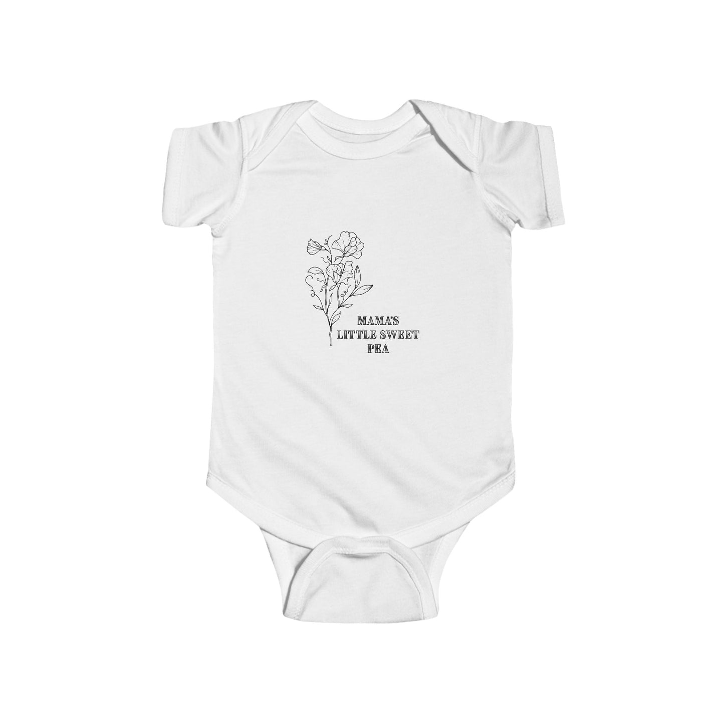 Mama's Little Sweet Pea Infant Bodysuit, Baby Shower Gift, Cute Baby Outfit, Newborn Clothing, Infant Apparel, Toddler Fashion