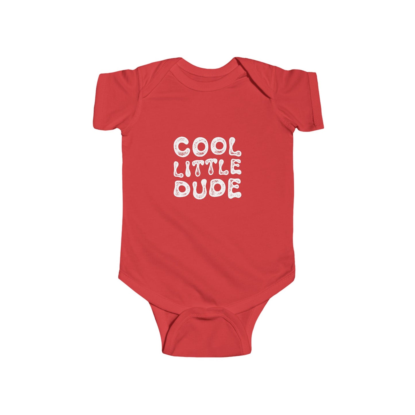 Cool Little Dude Baby Onesie - Retro Design - Baby Shower Gift