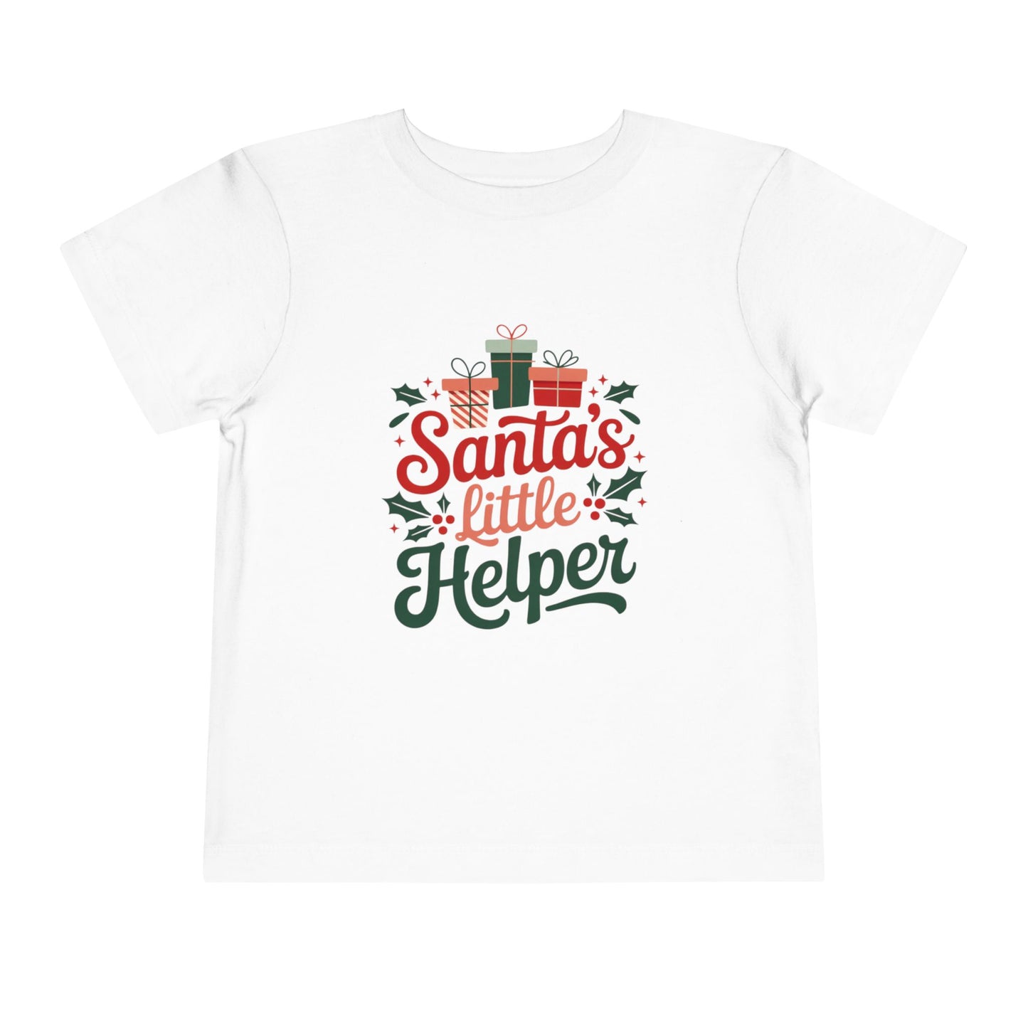 Santa's Little Helper Toddler Holiday Tee