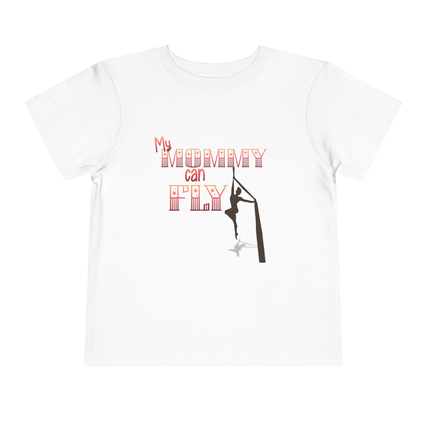 My Mommy Can Fly Aerialist Toddler T-shirt, Aerial Silks