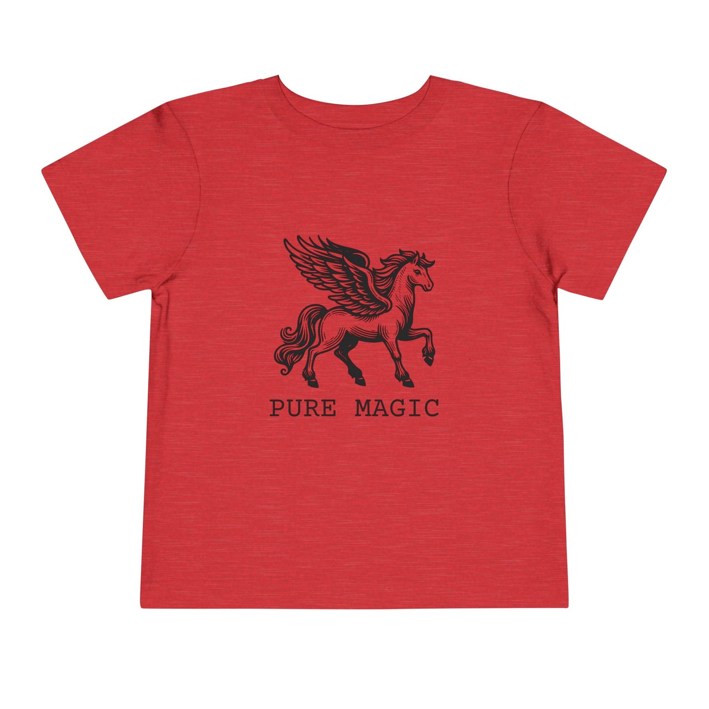 Pure Magic Pegasus Fantasy Toddler Short Sleeve Tee - Bella+Canvas Shirt