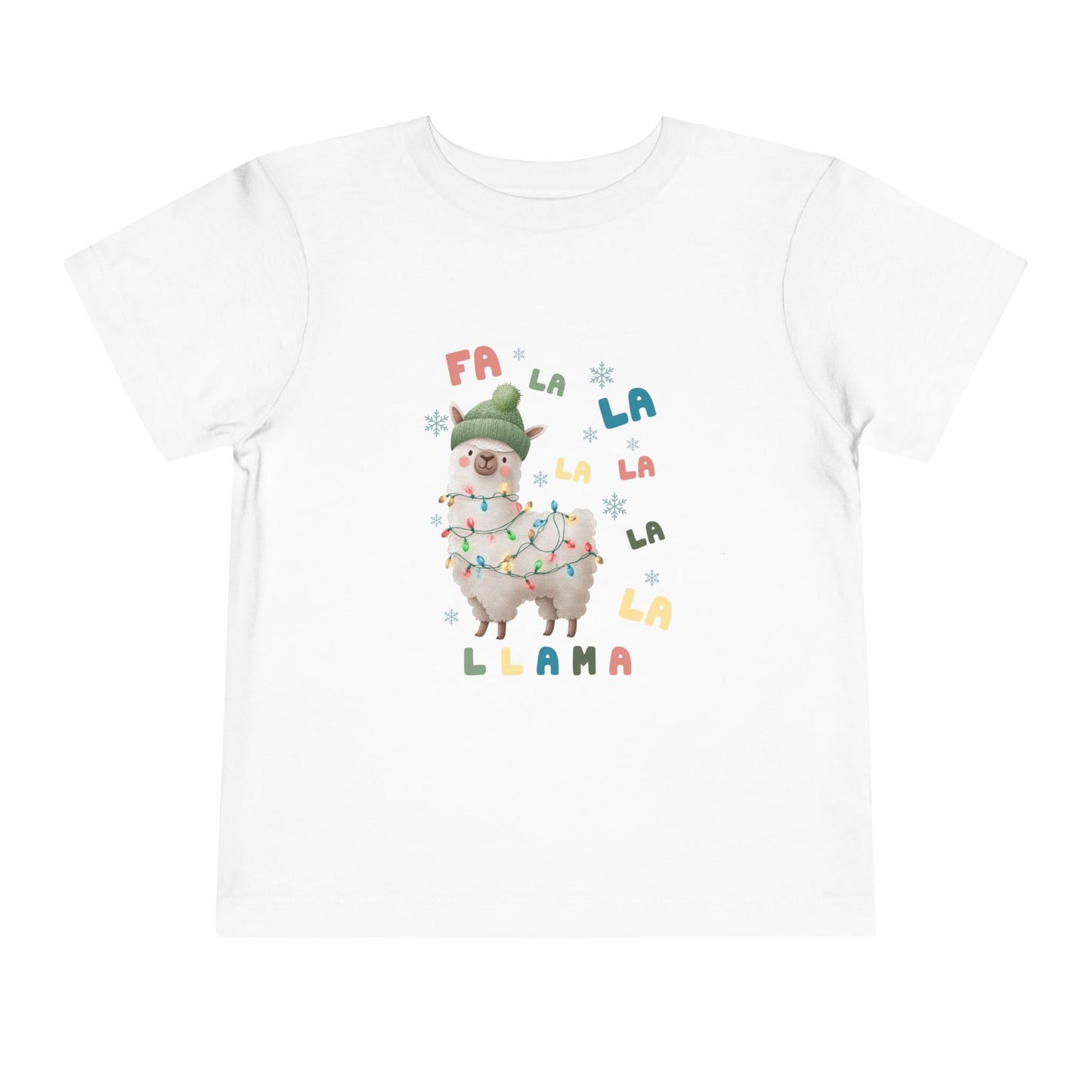 Holiday Llama Toddler Tee