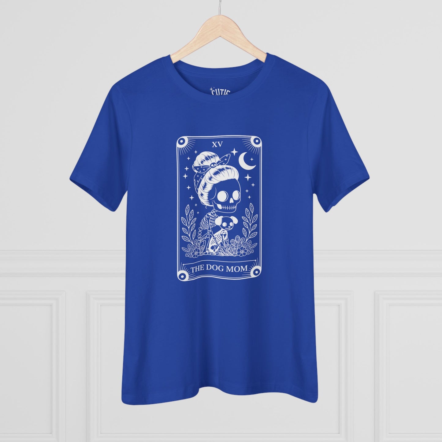 Dog Mom Tarot Card Women's Tee