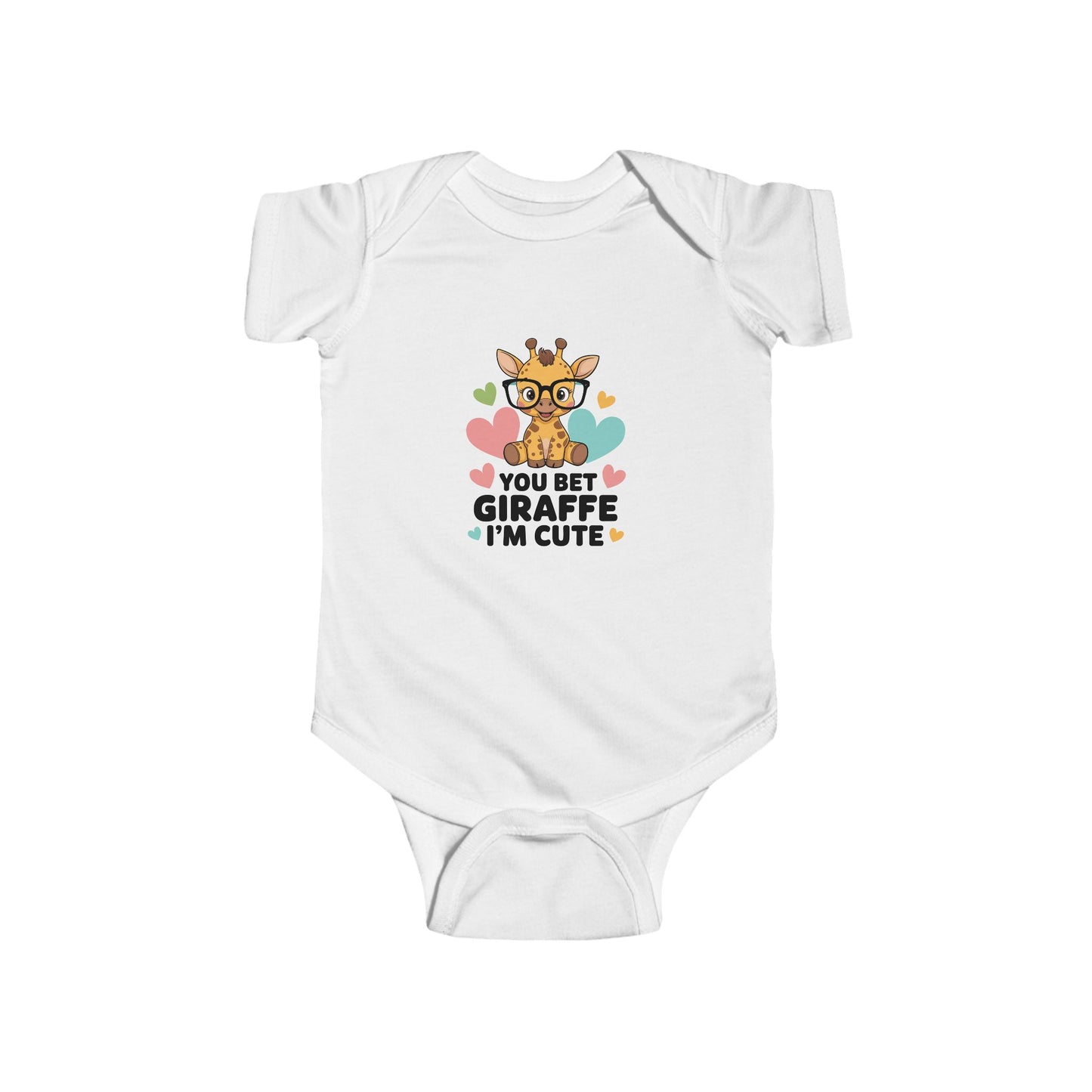 Giraffe Infant Bodysuit - You Bet Giraffe I'm Cute Onesie, Adorable Baby Outfit, Cute Baby Gift, Newborn Clothes, Toddler Apparel, Birthday Gift, Baby Shower Gift