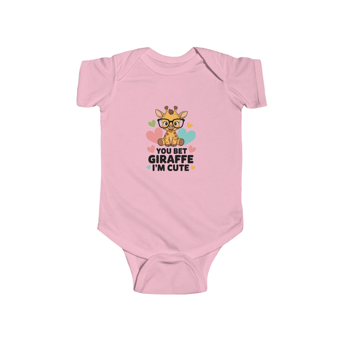 Giraffe Infant Bodysuit - You Bet Giraffe I'm Cute Onesie, Adorable Baby Outfit, Cute Baby Gift, Newborn Clothes, Toddler Apparel, Birthday Gift, Baby Shower Gift
