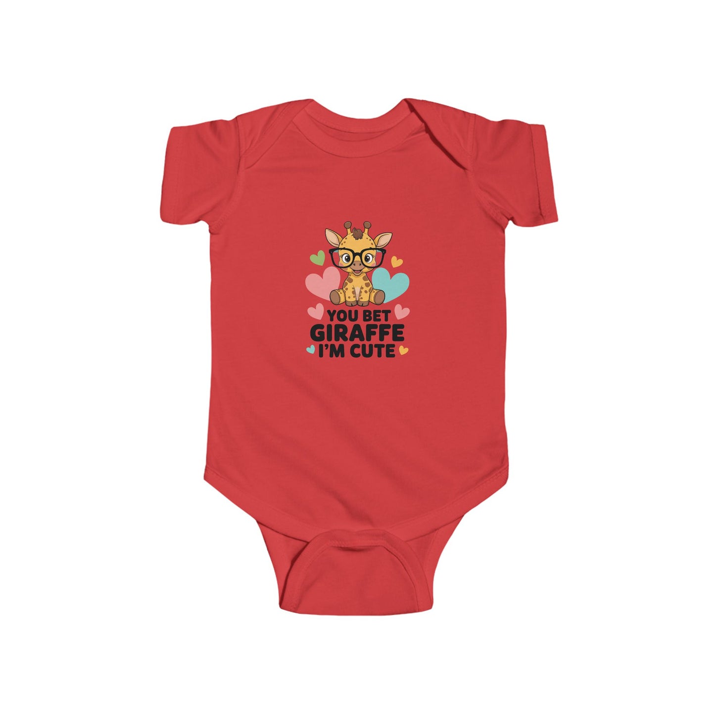 Giraffe Infant Bodysuit - You Bet Giraffe I'm Cute Onesie, Adorable Baby Outfit, Cute Baby Gift, Newborn Clothes, Toddler Apparel, Birthday Gift, Baby Shower Gift