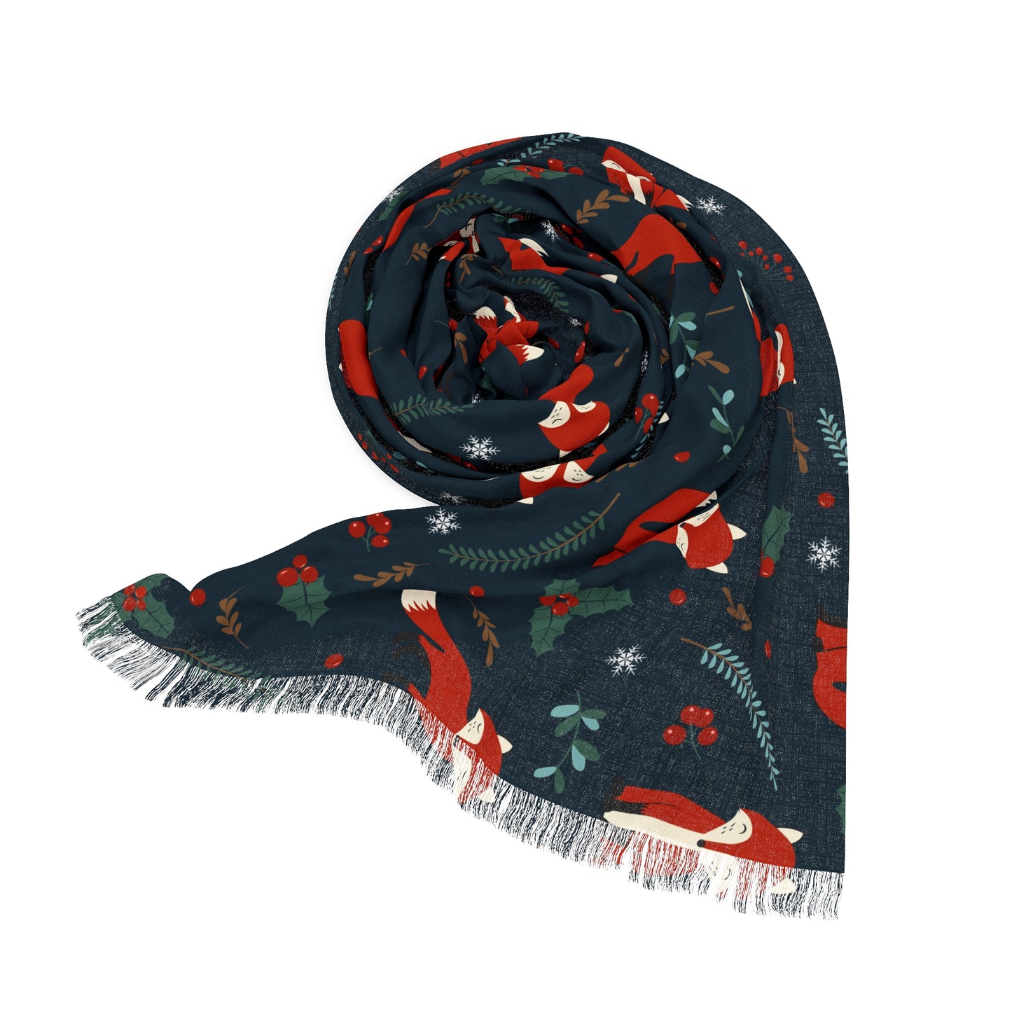 Festive Foxes Lightweight Scarf