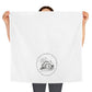 Hobbit Hole Illustration Tea Towel — Cozy Middle‑Earth Kitchen Decor