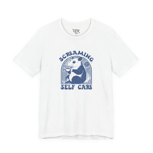 Self Care Possum Tee