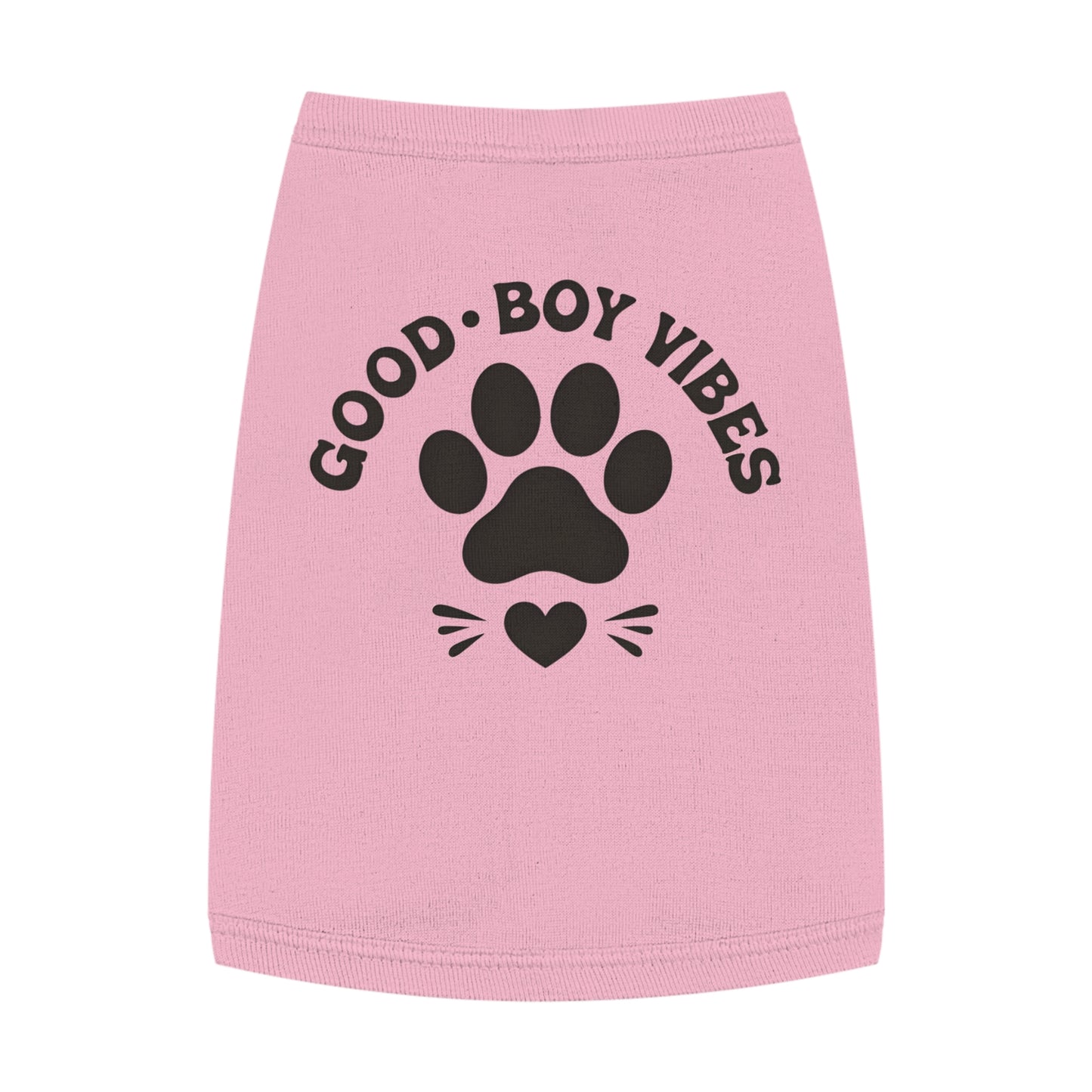 Good Boy Vibes Pet Tank Top, Cute Dog Shirt, Pet Apparel, Dog Lover Gift, Summer Pet Fashion, Gifts for Pet Owners
