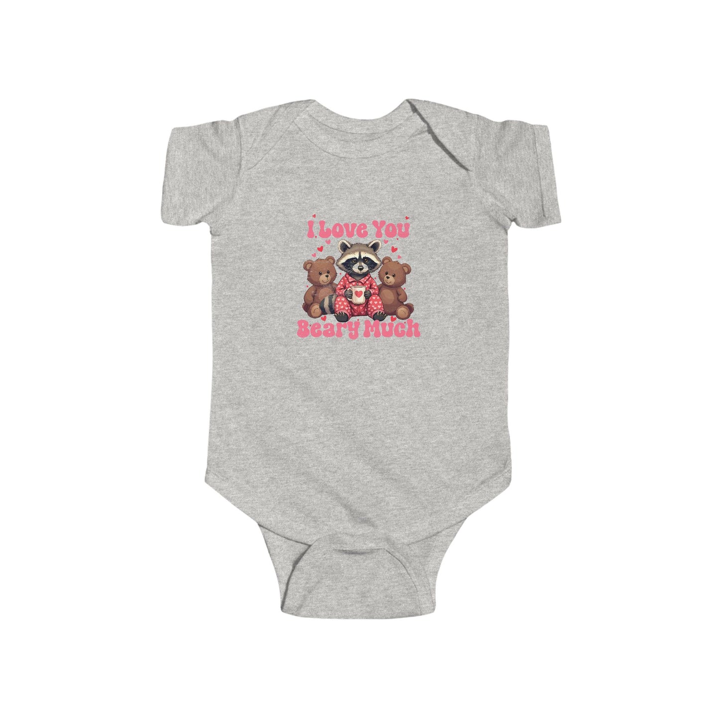 Teddy Bears Infant Bodysuit - I Love You Beary Much Baby Shower Gift