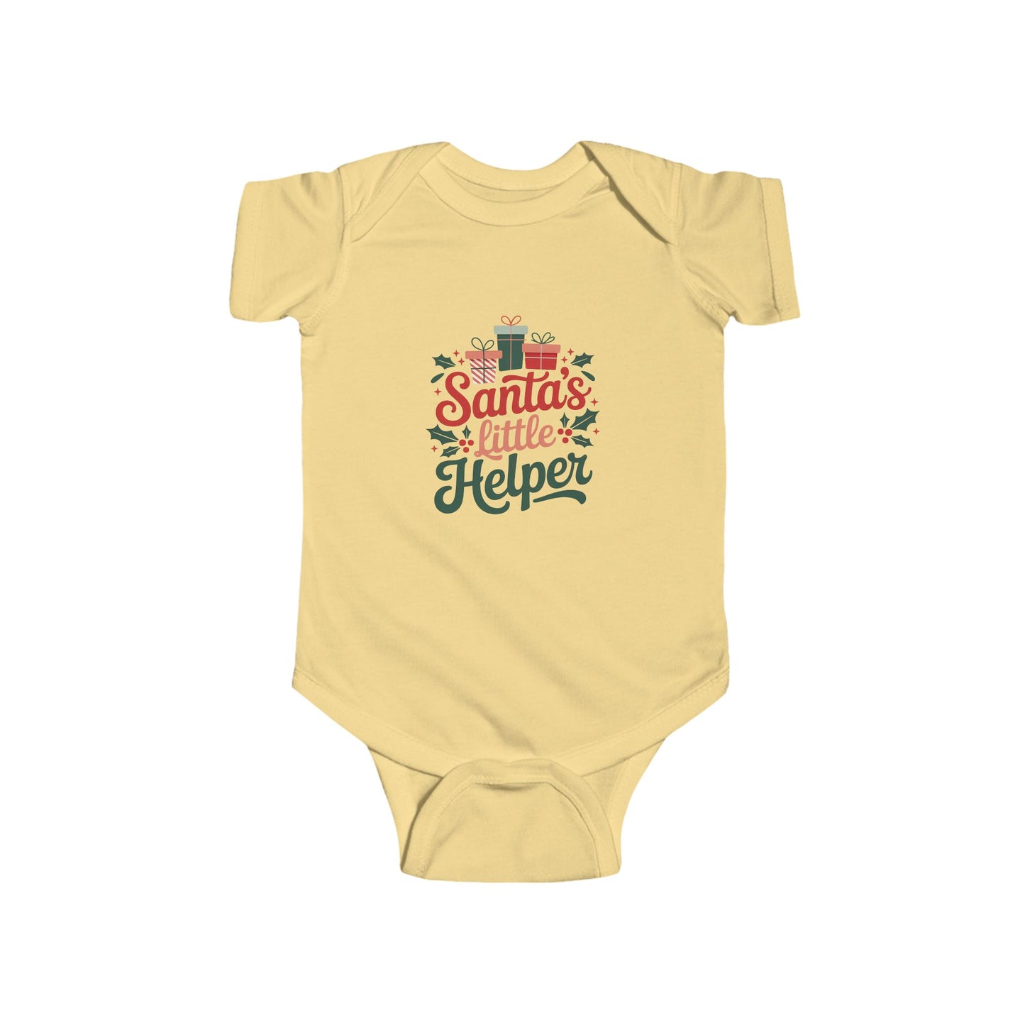 Santa's Little Helper Baby Onesie - First Christmas