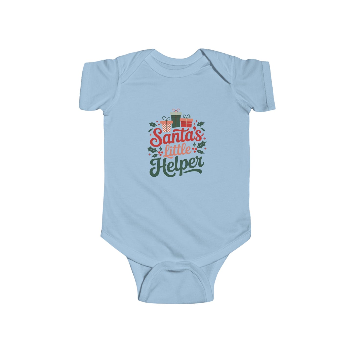 Santa's Little Helper Baby Onesie - First Christmas