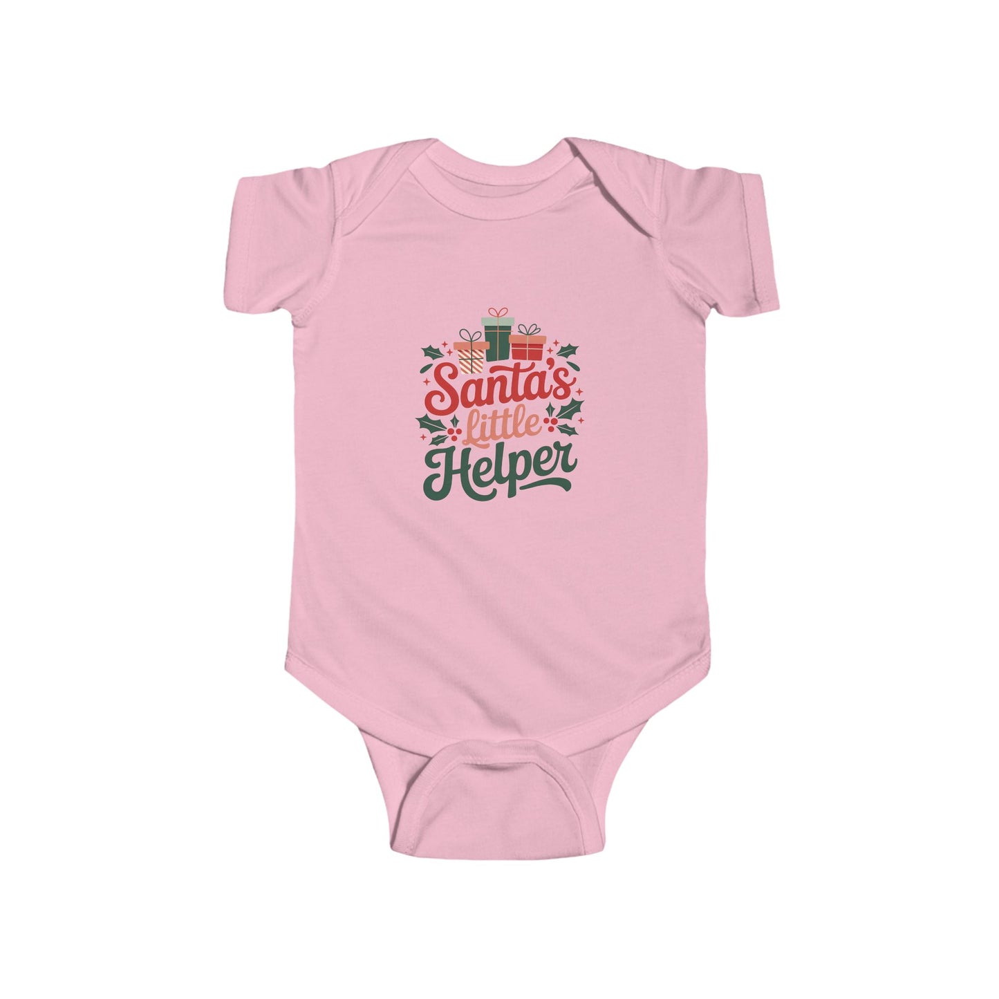 Santa's Little Helper Baby Onesie - First Christmas
