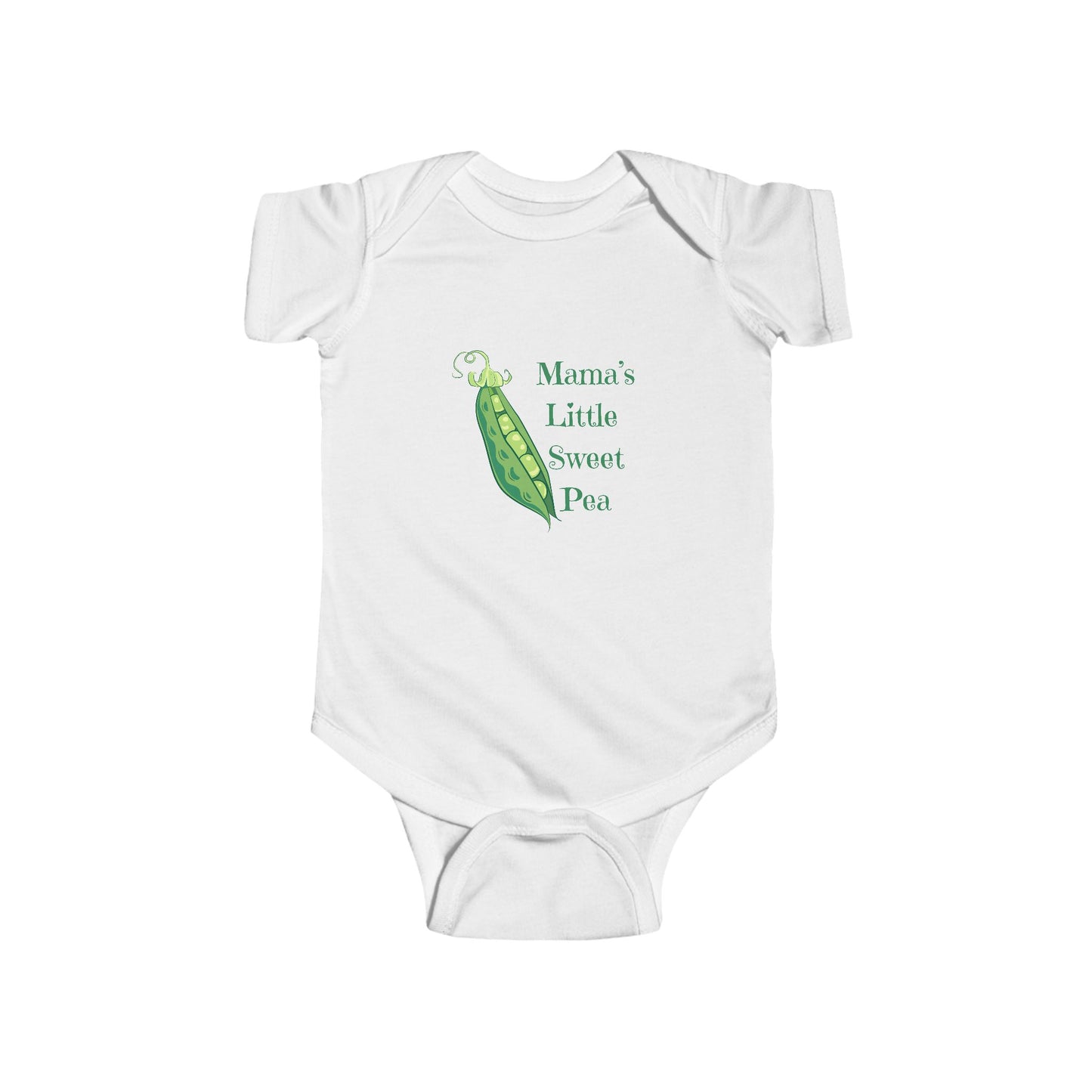 Mama's Little Sweet Pea Baby Bodysuit, Cute Infant Outfit, Baby Shower Gift, Newborn Clothing, Toddler Apparel, Adorable Babywear