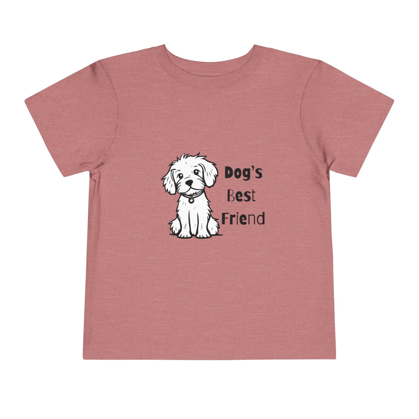 Dog's Best Friend Puppy Design Toddler T-Shirt