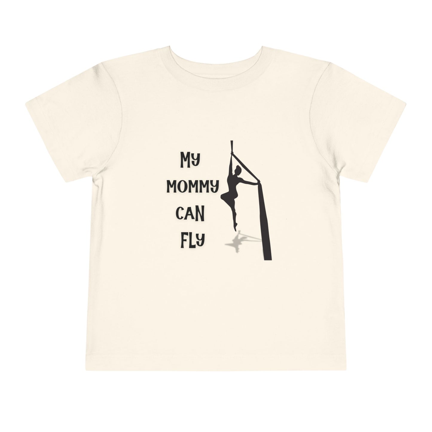 My Mommy Can Fly Aerialist Toddler T-shirt, Aerial Silks