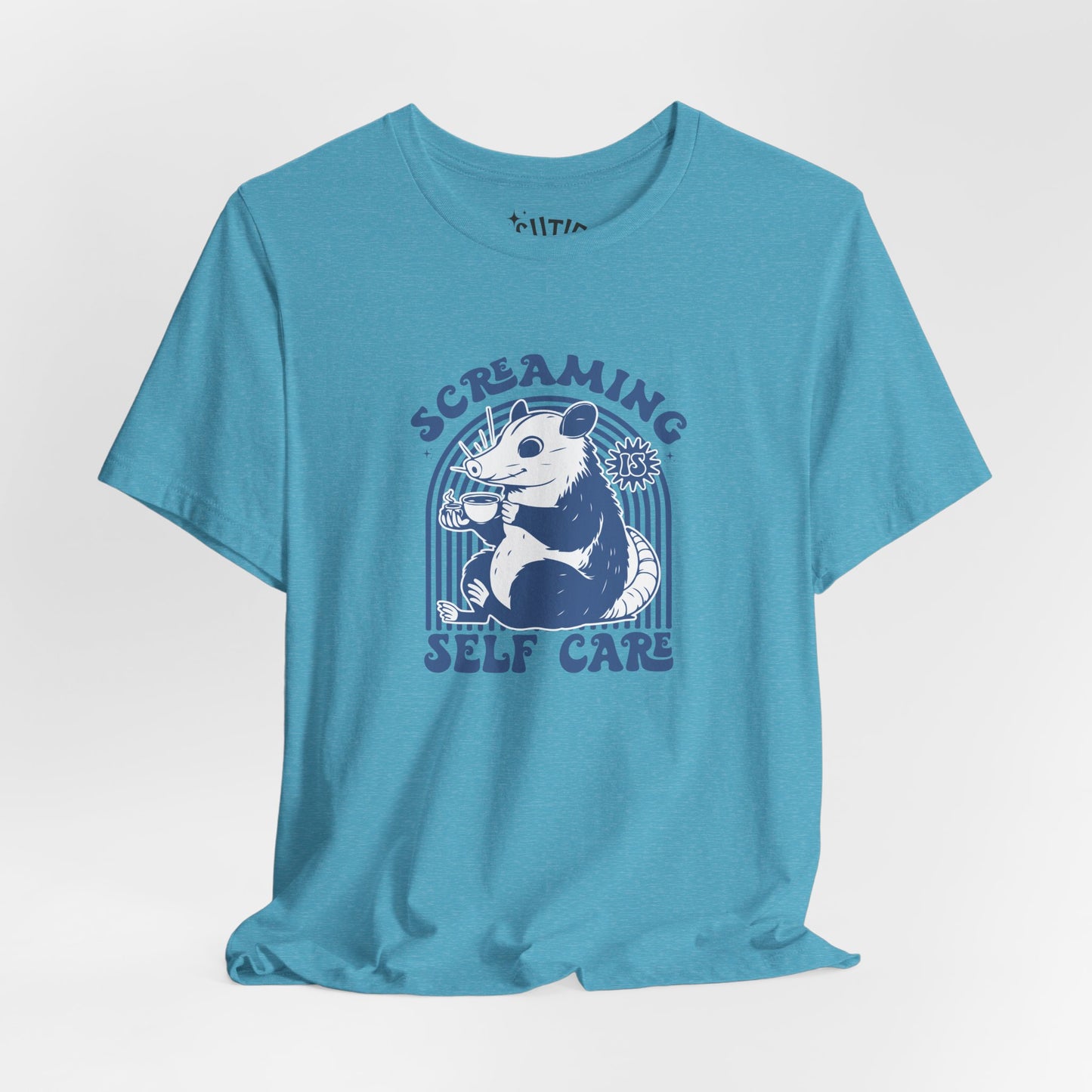Self Care Possum Tee