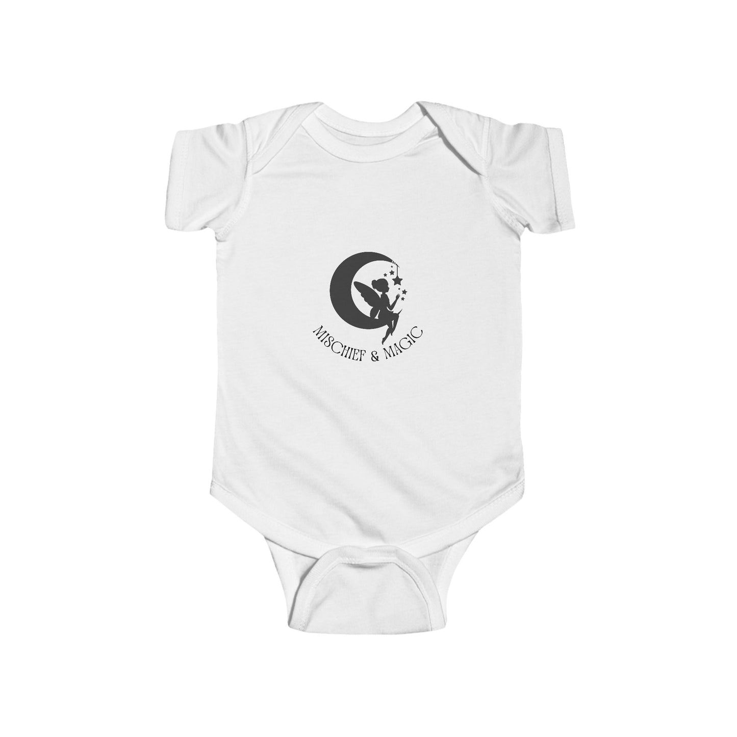 Mischief & Magic Fairy Onesie Bodysuit for Baby Girls - Magical Fantasy Whimsy