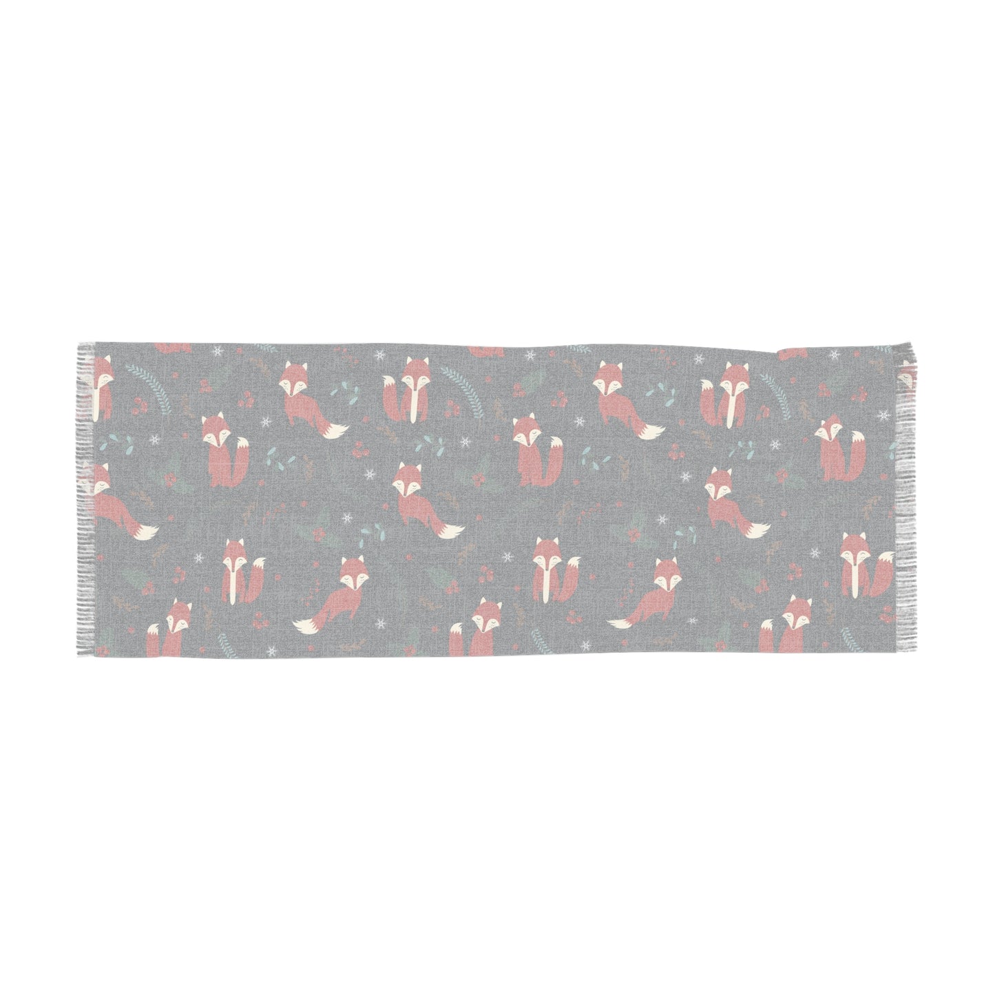 Festive Foxes Lightweight Scarf