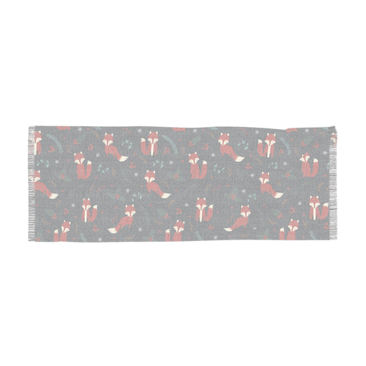 Festive Foxes Lightweight Scarf