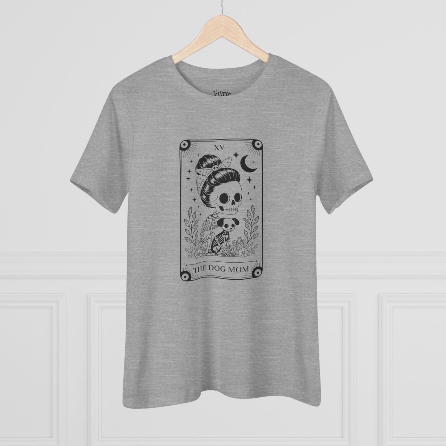 Dog Mom Tarot Card Women's Tee