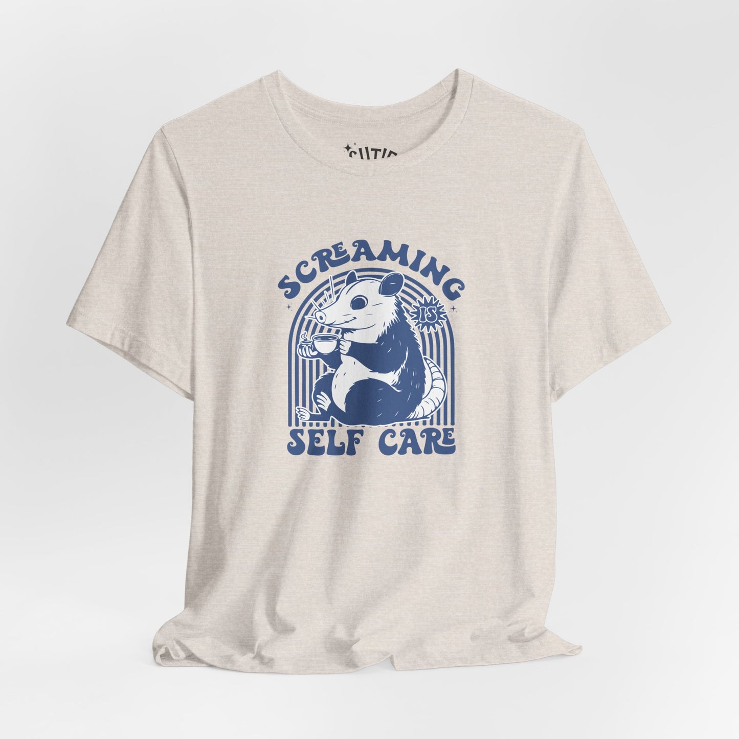 Self Care Possum Tee