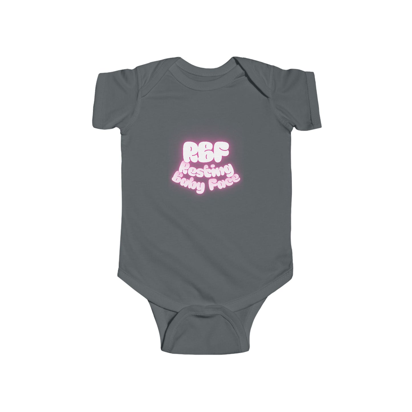 RBF (Resting Baby Face) Funny Infant Bodysuit