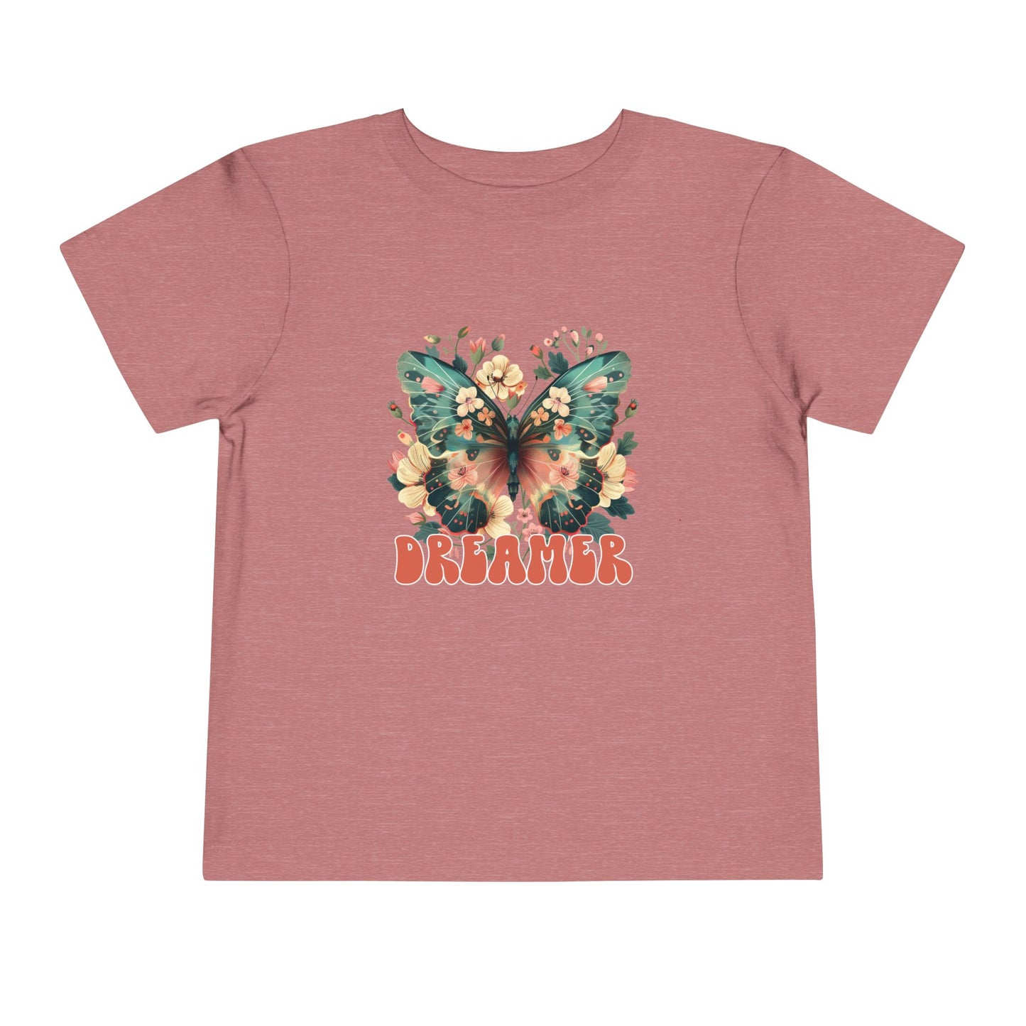 Boho Butterfly Toddler Tee - Dreamer