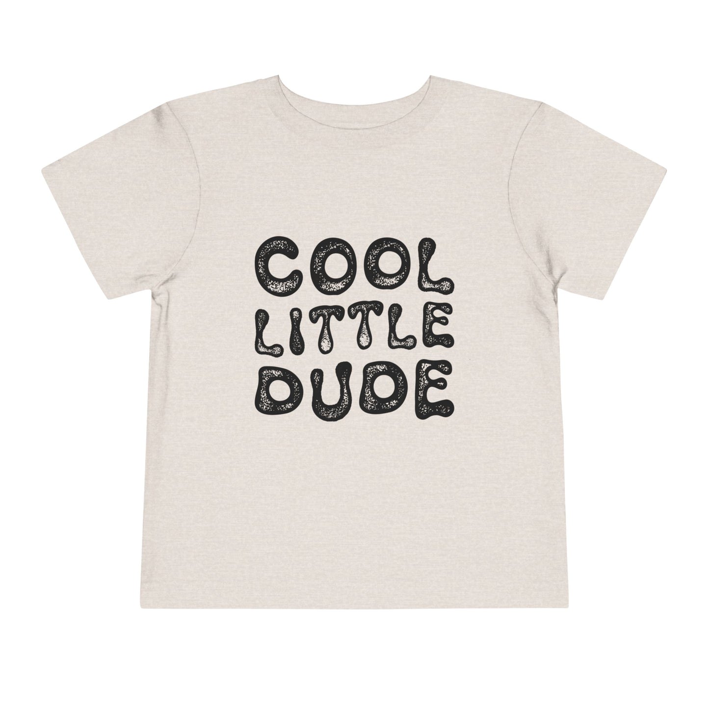 Cool Little Dude Toddler Tee - Retro Design
