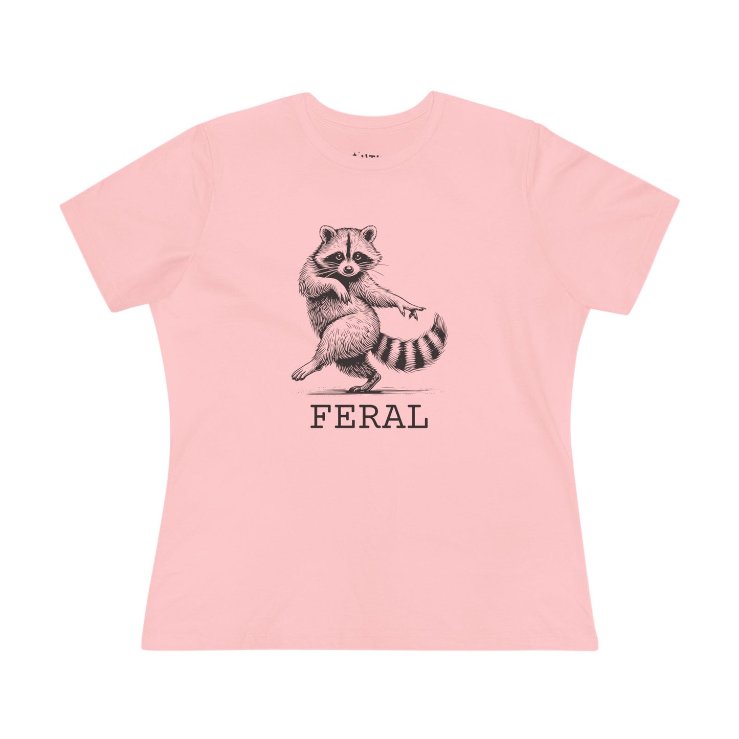 Raccoon Tee for Women - Feral
