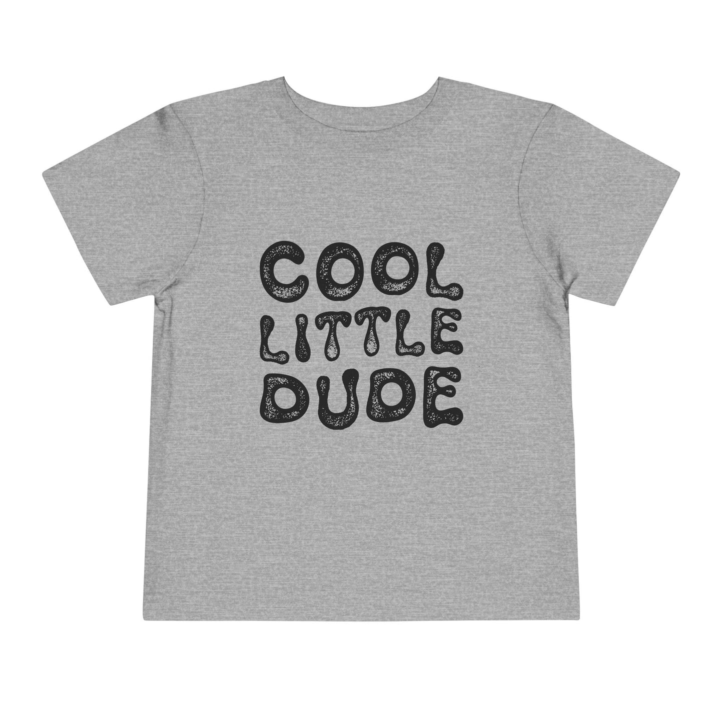 Cool Little Dude Toddler Tee - Retro Design